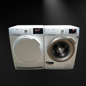 AEG 6000 Serie 8KG wasmachine + 8KG warmtepompdroger